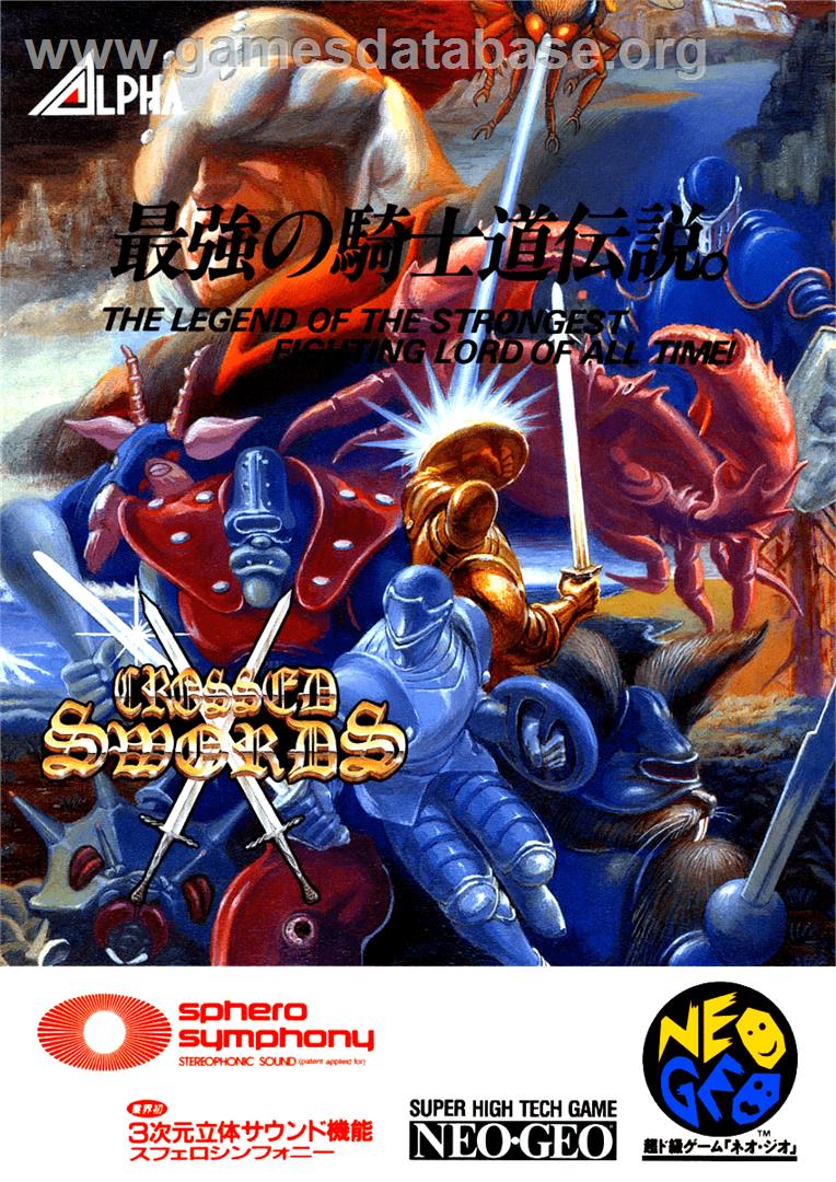 Crossed Swords - SNK Neo-Geo MVS - Artwork - Advert