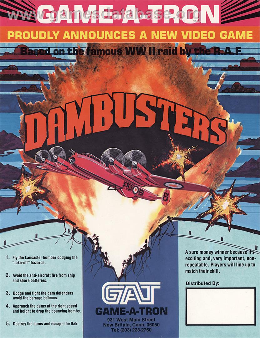 Dambusters - MSX - Artwork - Advert