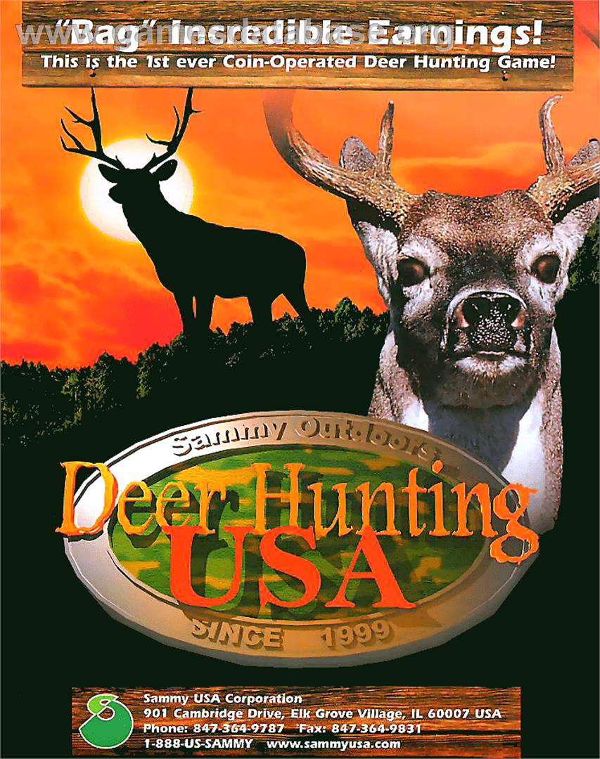 Deer Hunting USA V2 - Arcade - Artwork - Advert