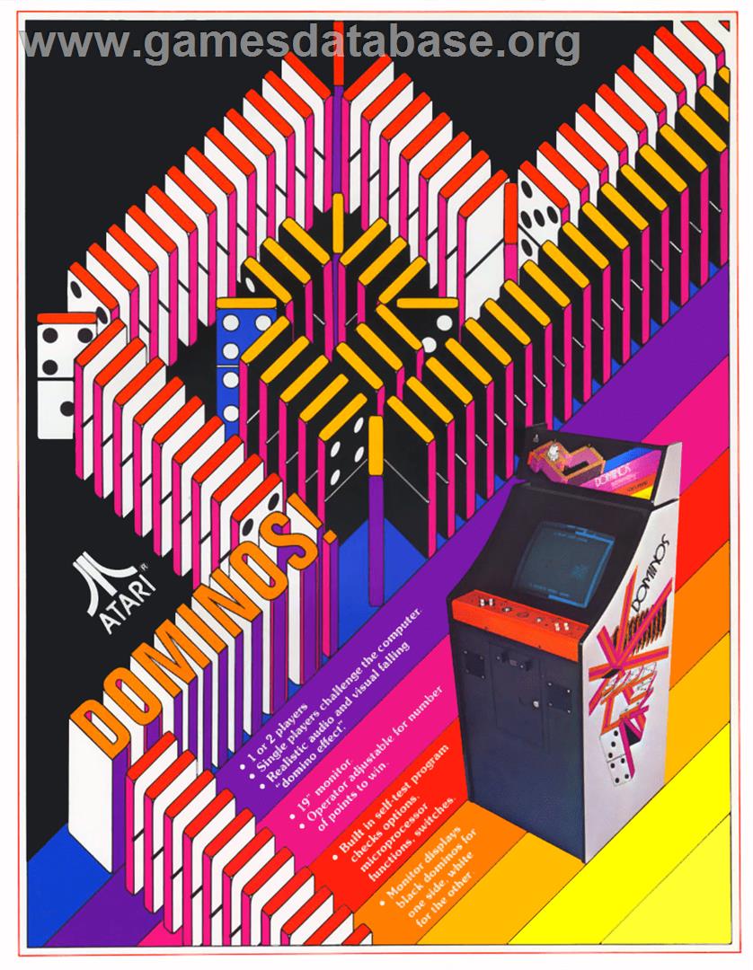 Dominos - Arcade - Artwork - Advert