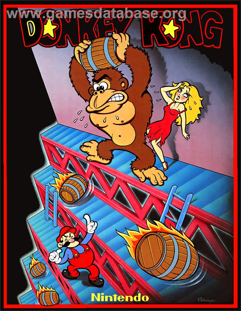 Donkey Kong - Nintendo NES - Artwork - Advert