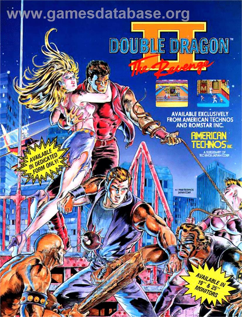 Double Dragon II - The Revenge - Arcade - Artwork - Advert