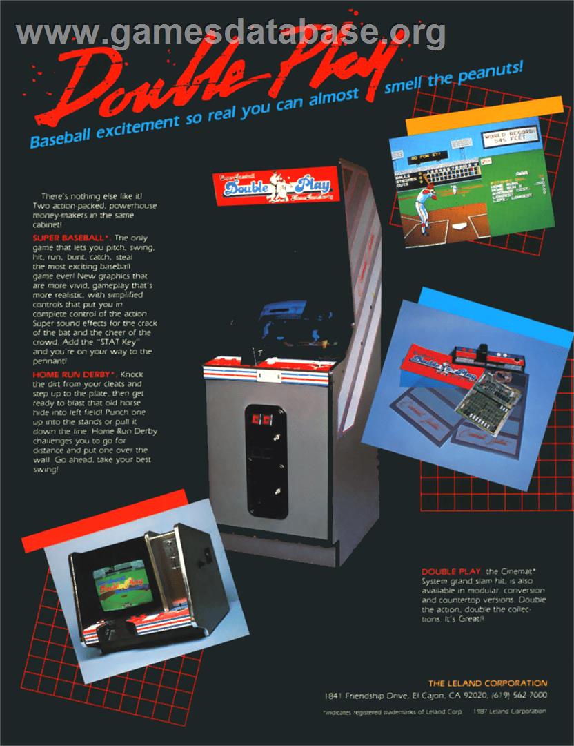 Double Play - Arcade - Artwork - Advert