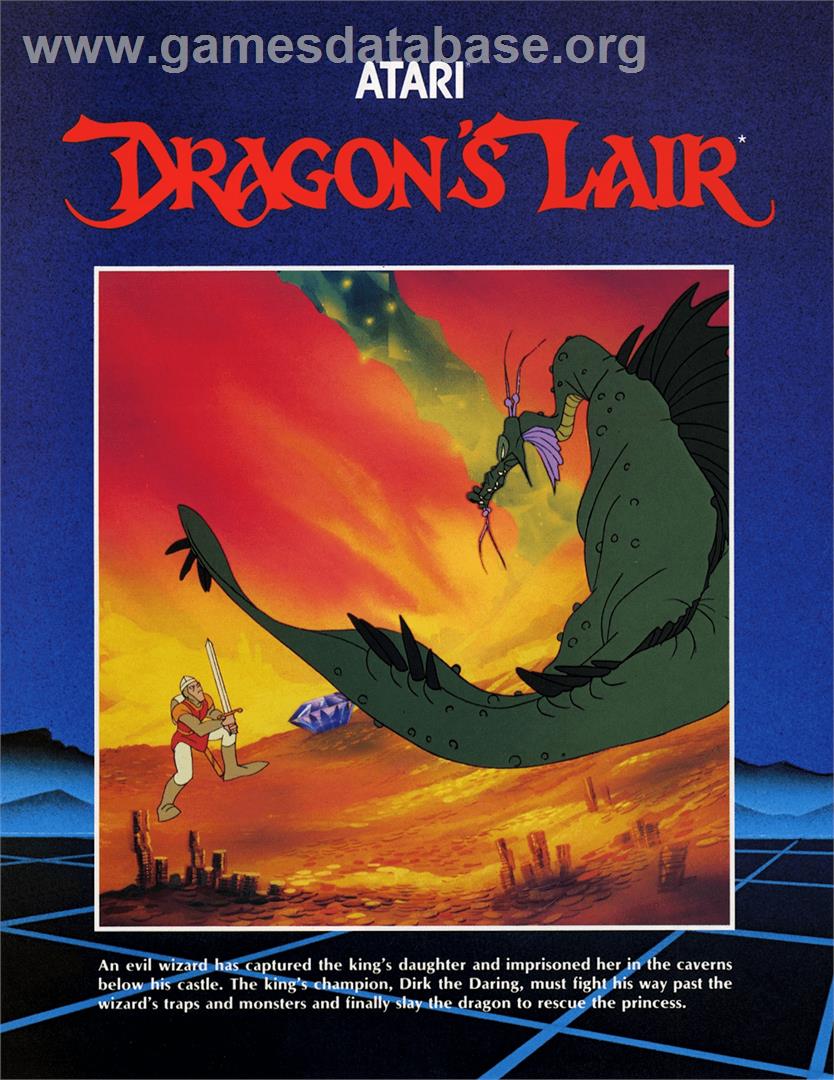 Dragon's Lair - Atari ST - Artwork - Advert