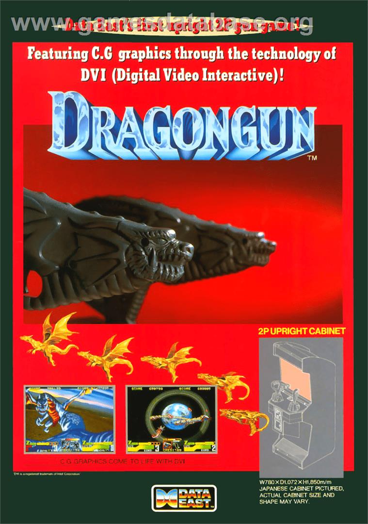 Dragon Gun - Arcade - Artwork - Advert