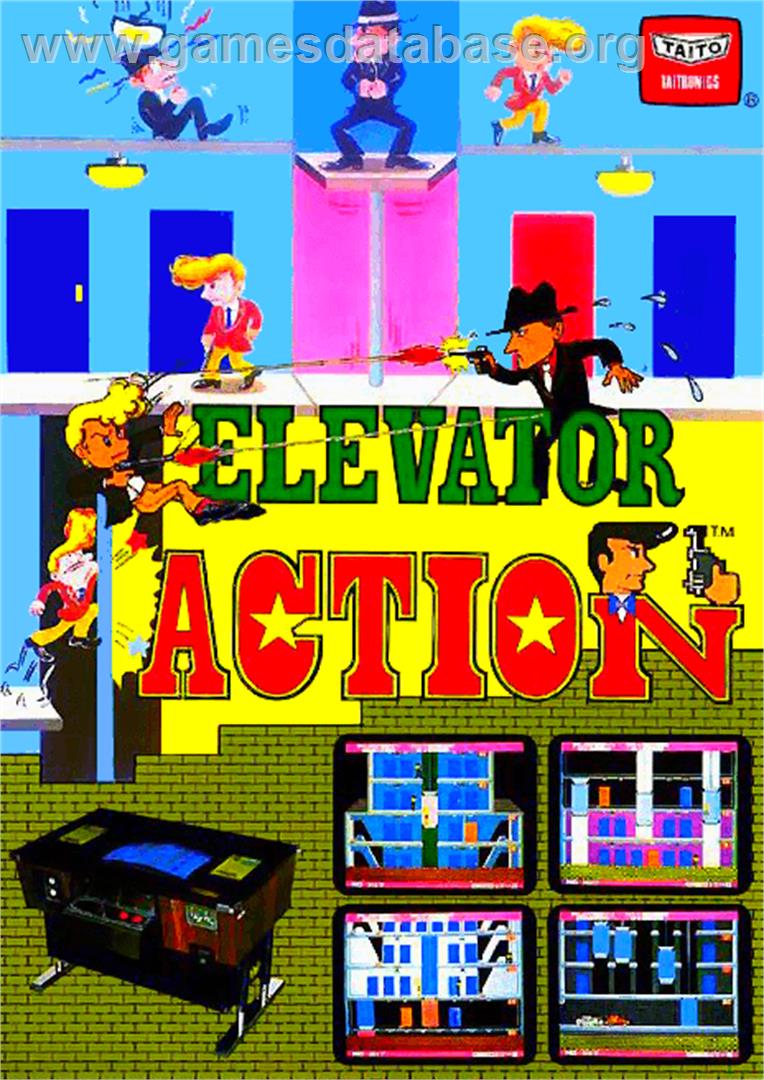 Elevator Action - Arcade - Artwork - Advert