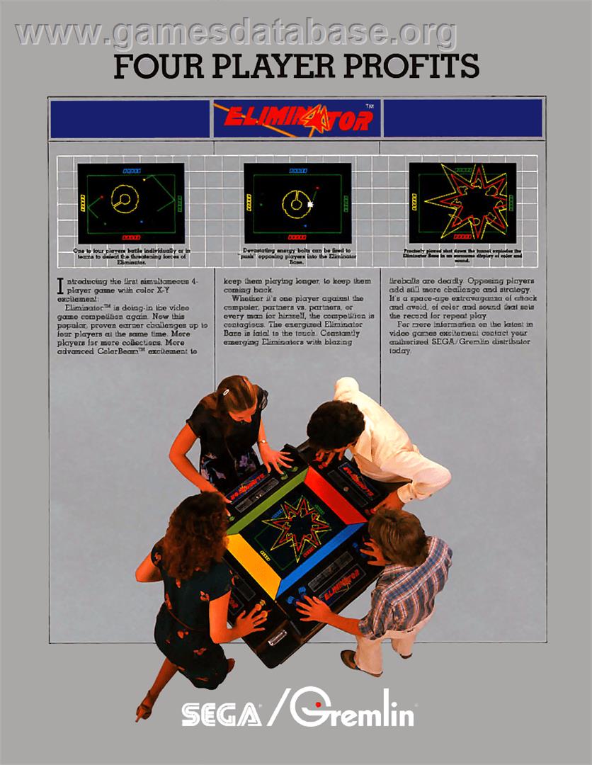 Eliminator - Commodore Amiga - Artwork - Advert