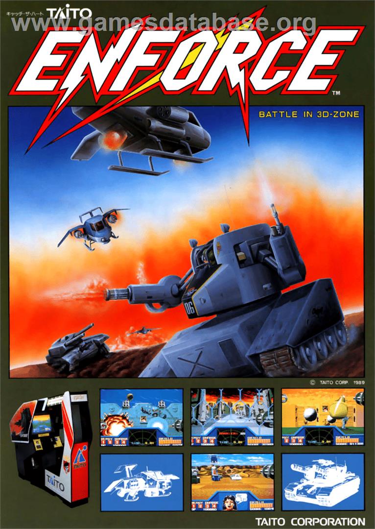 Enforce - Arcade - Artwork - Advert