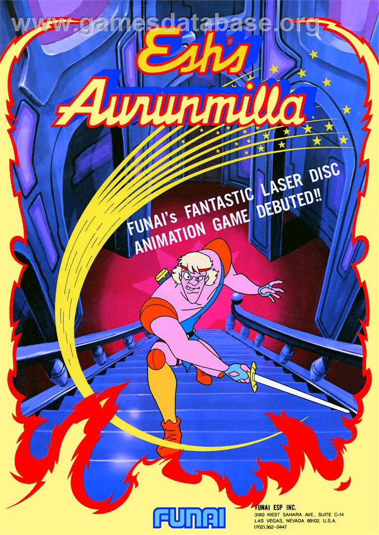 Esh's Aurunmilla - Arcade - Artwork - Advert