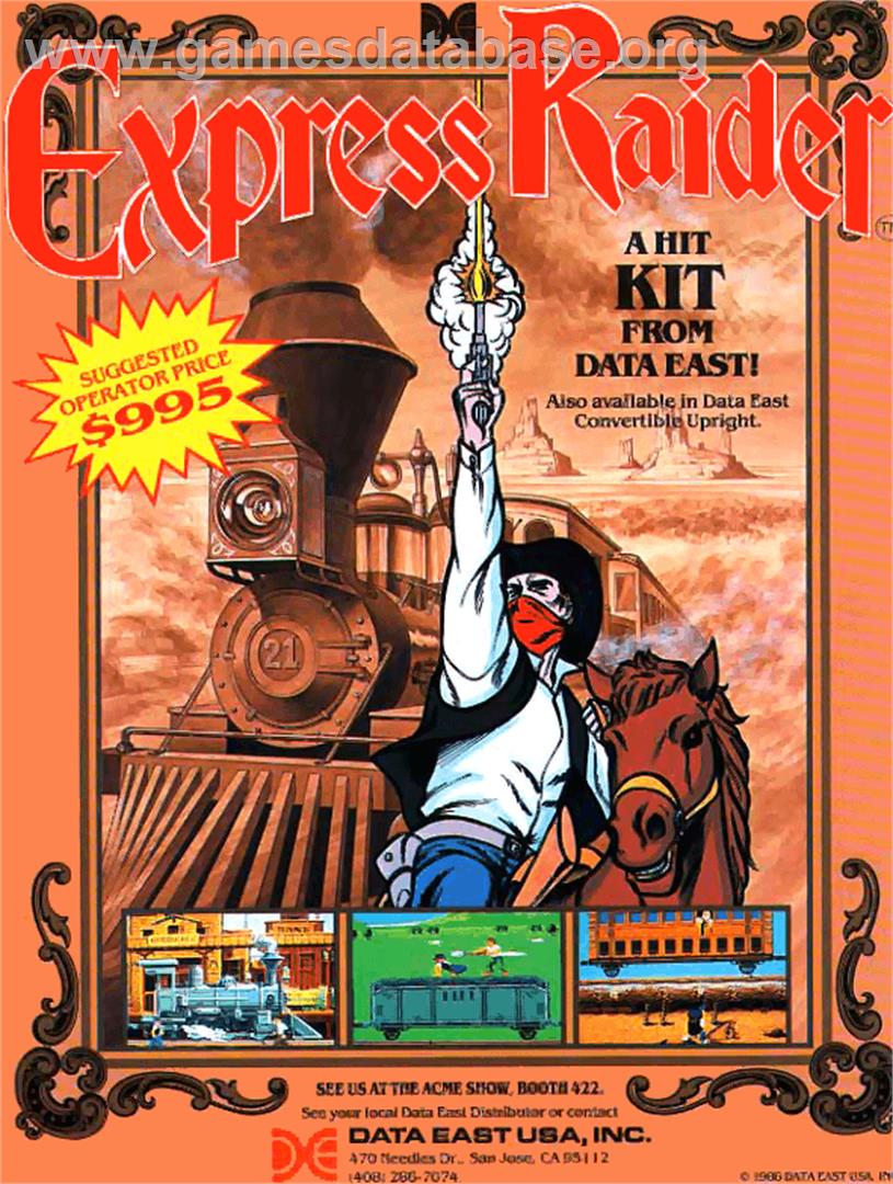 Express Raider - Amstrad CPC - Artwork - Advert
