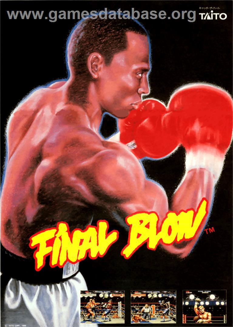 Final Blow - Arcade - Artwork - Advert