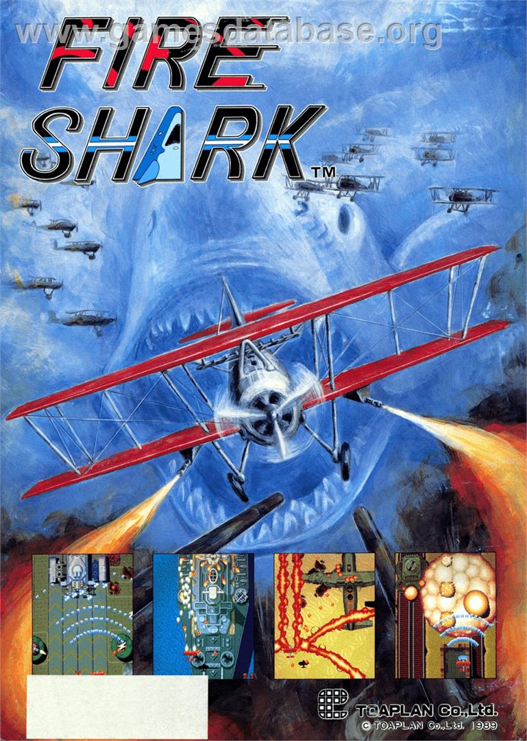 Fire Shark - Arcade - Artwork - Advert