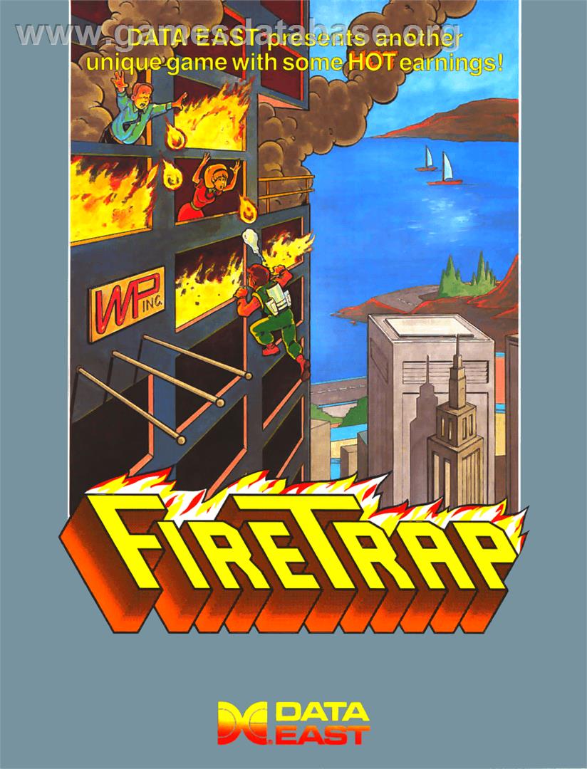 Fire Trap - Arcade - Artwork - Advert