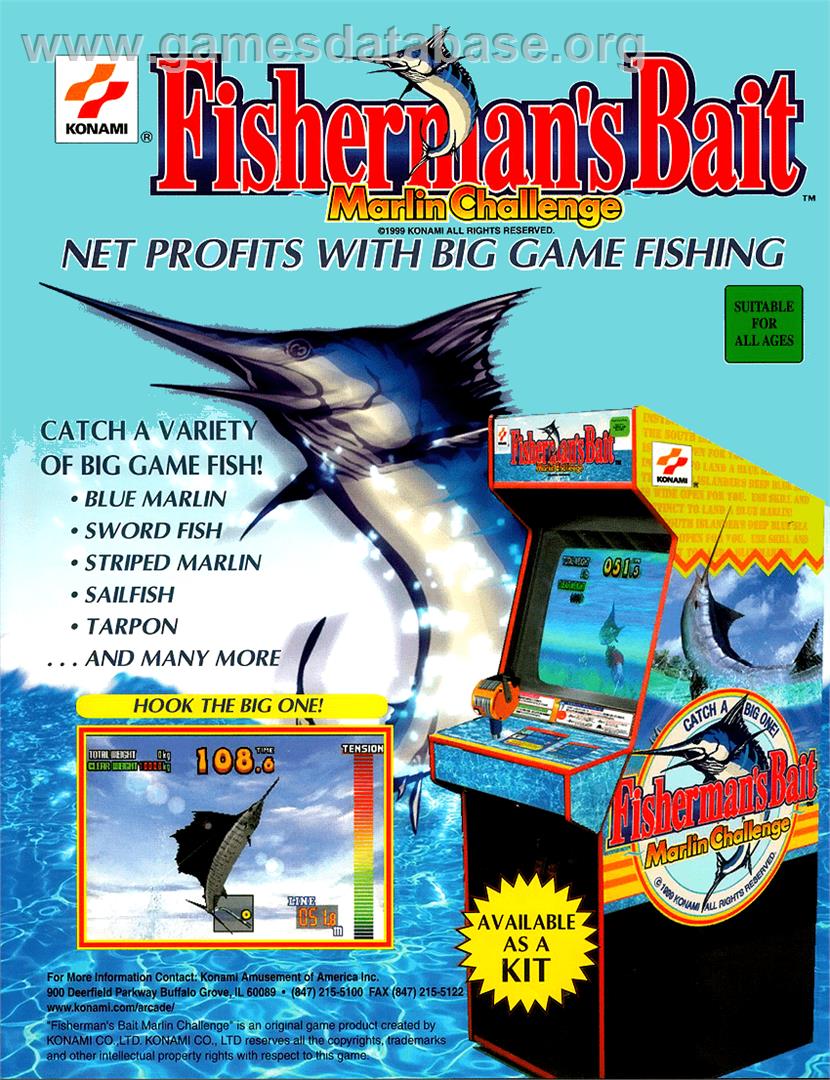 Fisherman's Bait - Marlin Challenge - Arcade - Artwork - Advert