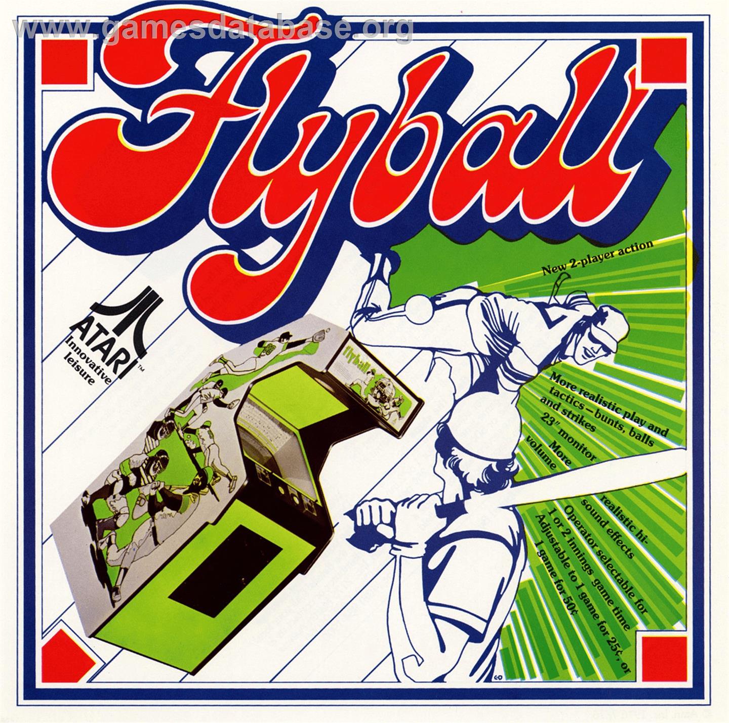Flyball - Arcade - Artwork - Advert