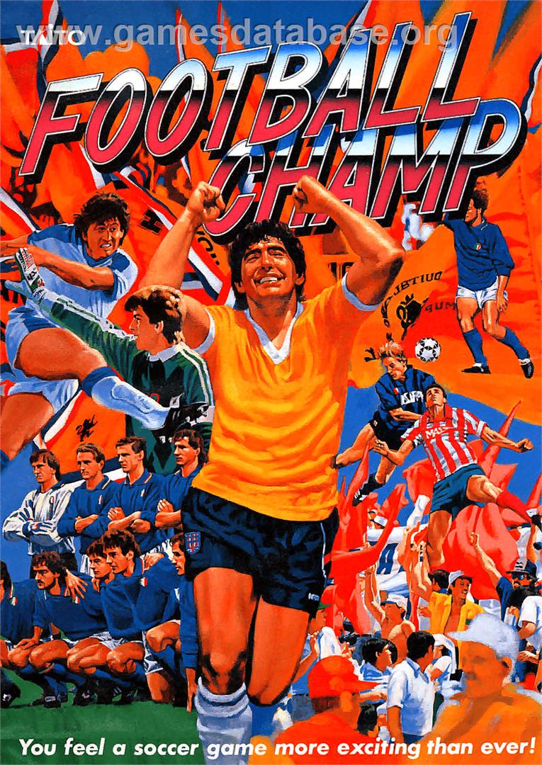 Football Champ - Arcade - Artwork - Advert