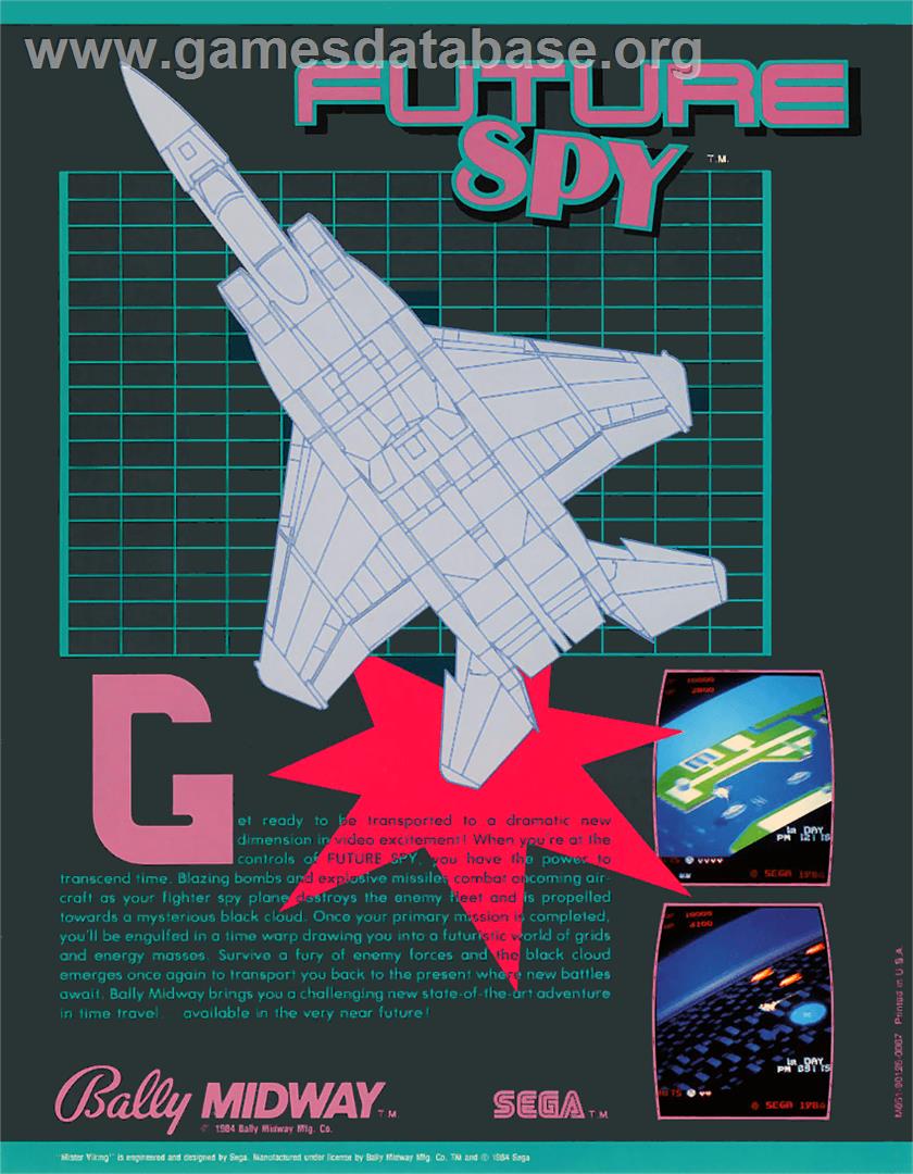 Future Spy - Arcade - Artwork - Advert