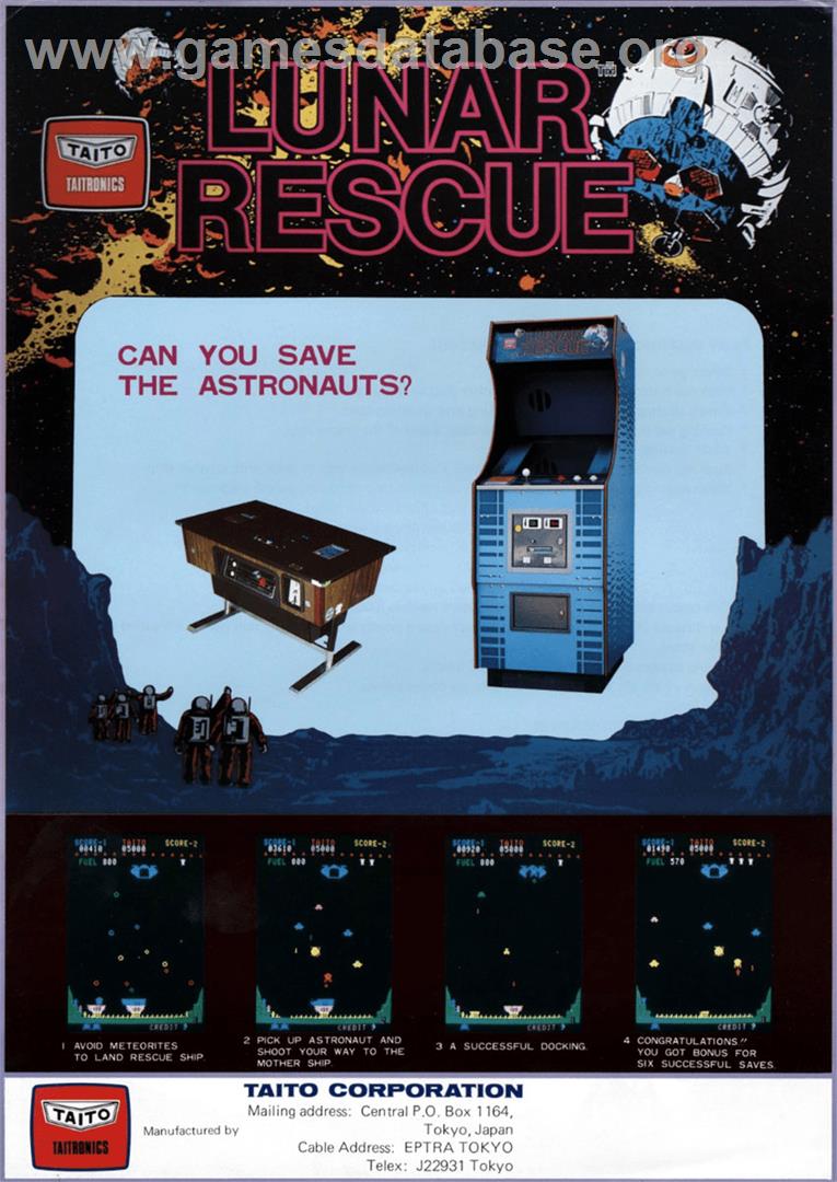 Galaxy Rescue - Arcade - Artwork - Advert