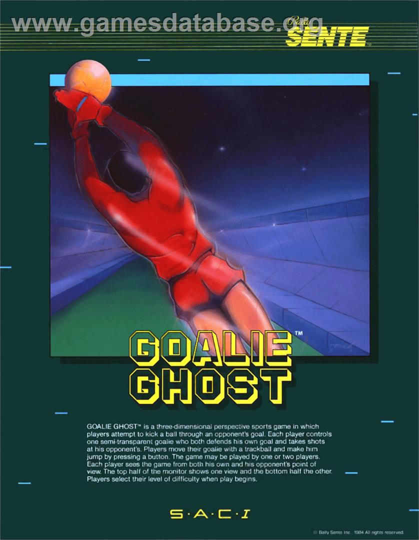 Goalie Ghost - Arcade - Artwork - Advert