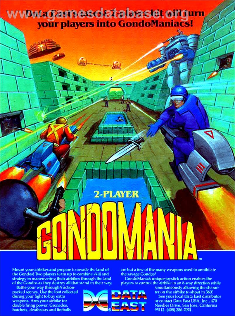 Gondomania - Arcade - Artwork - Advert
