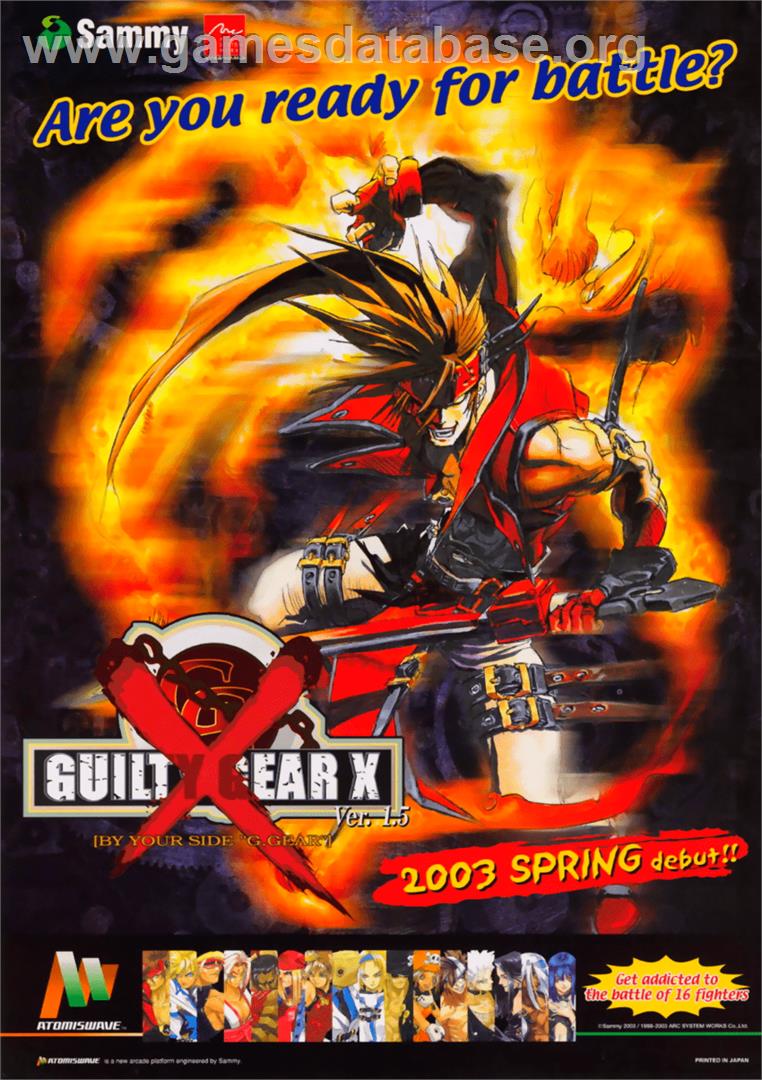 Guilty Gear XX - Sega Naomi - Artwork - Advert