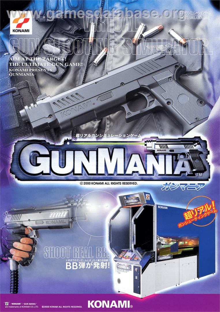 GunMania - Arcade - Artwork - Advert