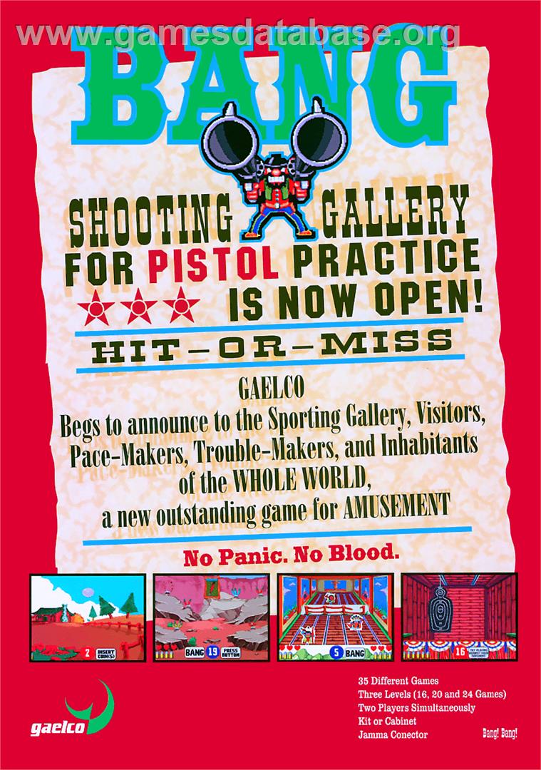 Gun Gabacho - Arcade - Artwork - Advert