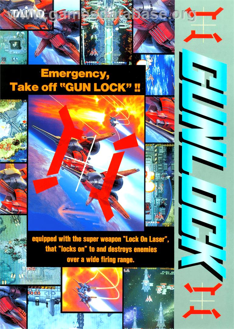 Gunlock - Arcade - Artwork - Advert