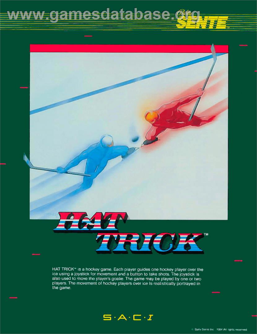 Hat Trick - Atari 7800 - Artwork - Advert