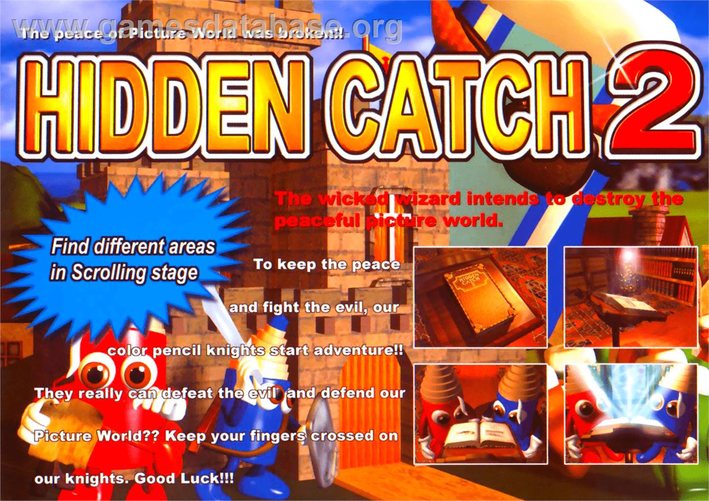 Hidden Catch 2 - Arcade - Artwork - Advert
