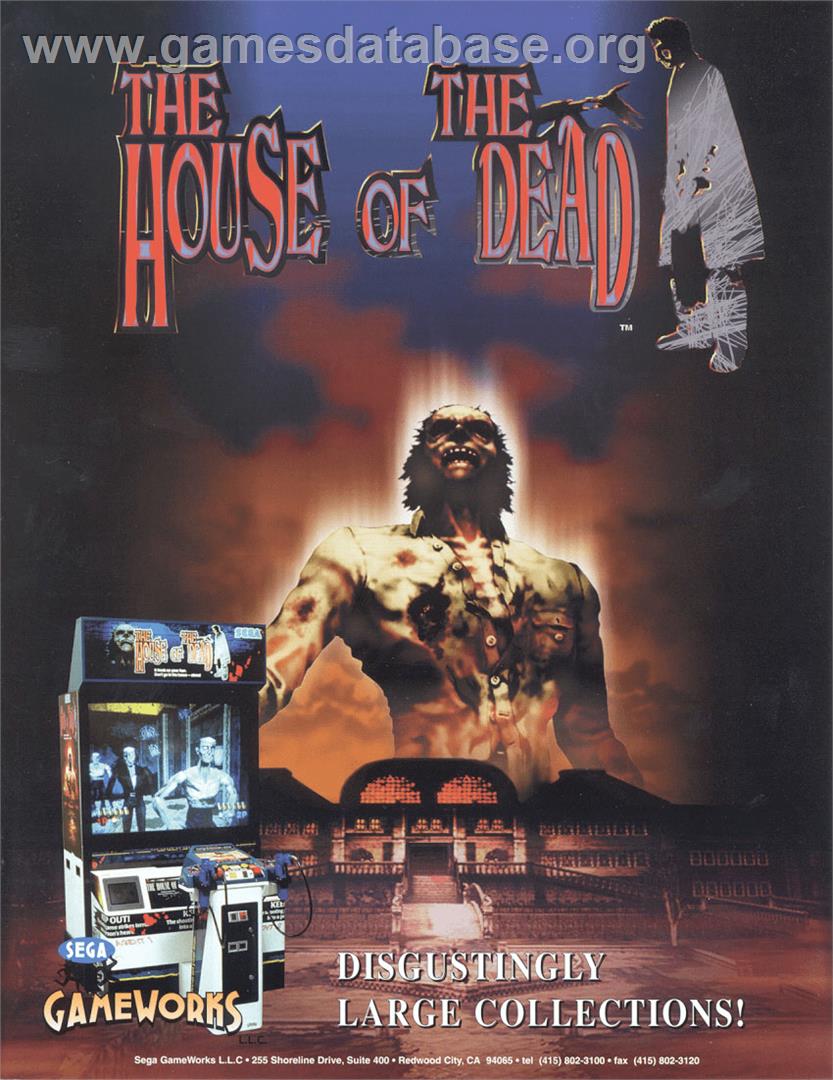 House of the Dead - Arcade - Artwork - Advert