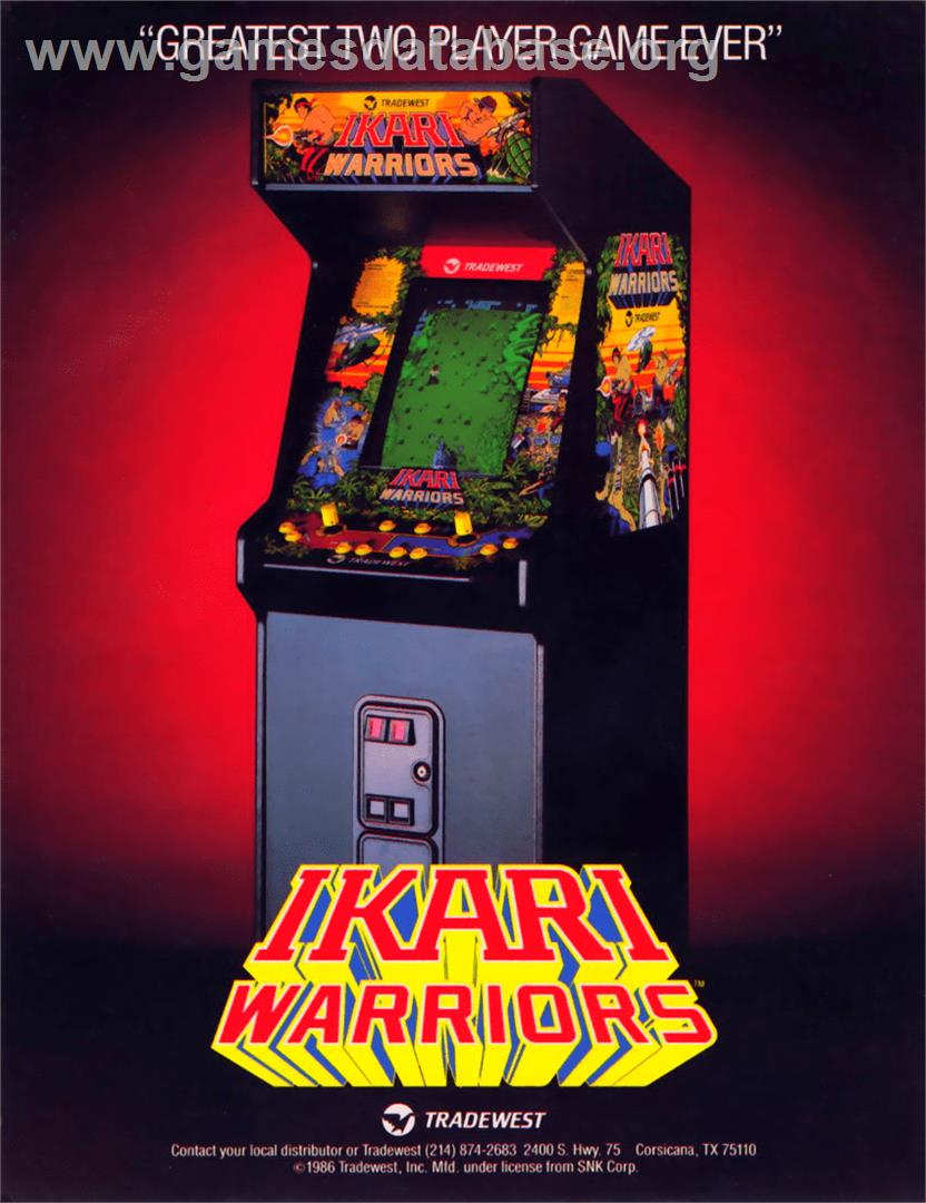 Ikari Warriors - Arcade - Artwork - Advert