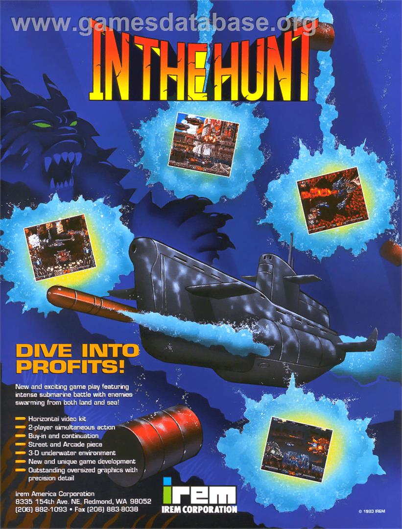 In the Hunt - Sony Playstation - Artwork - Advert