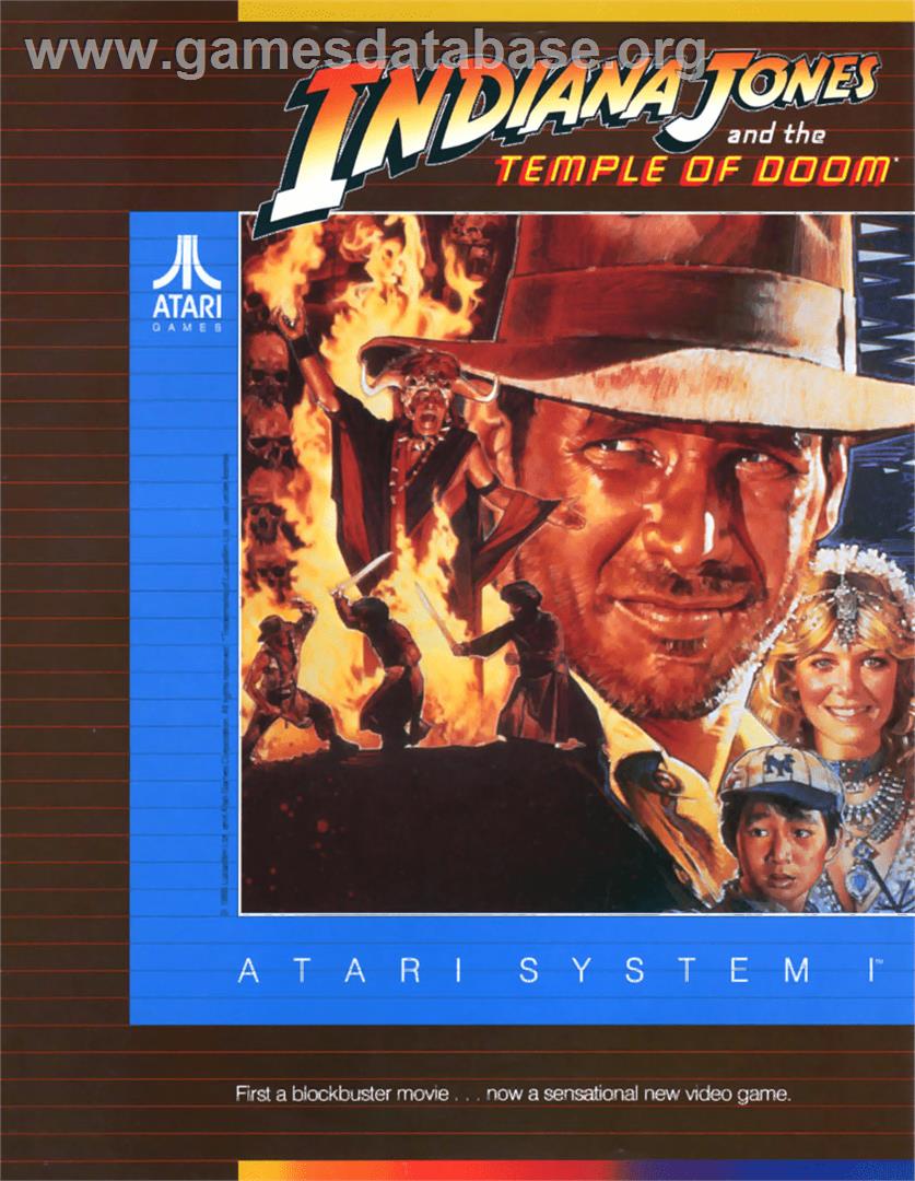 Indiana Jones and the Temple of Doom - Commodore 64 - Artwork - Advert