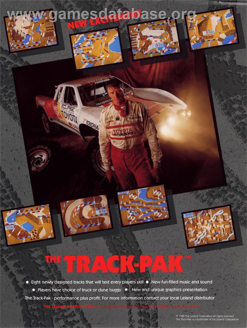 Ironman Ivan Stewart's Super Off-Road Track-Pak - Arcade - Artwork - Advert