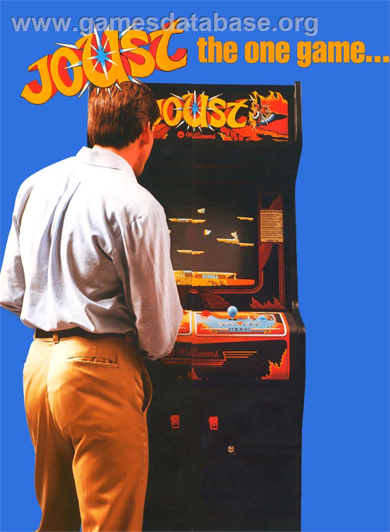 Joust - Atari 7800 - Artwork - Advert