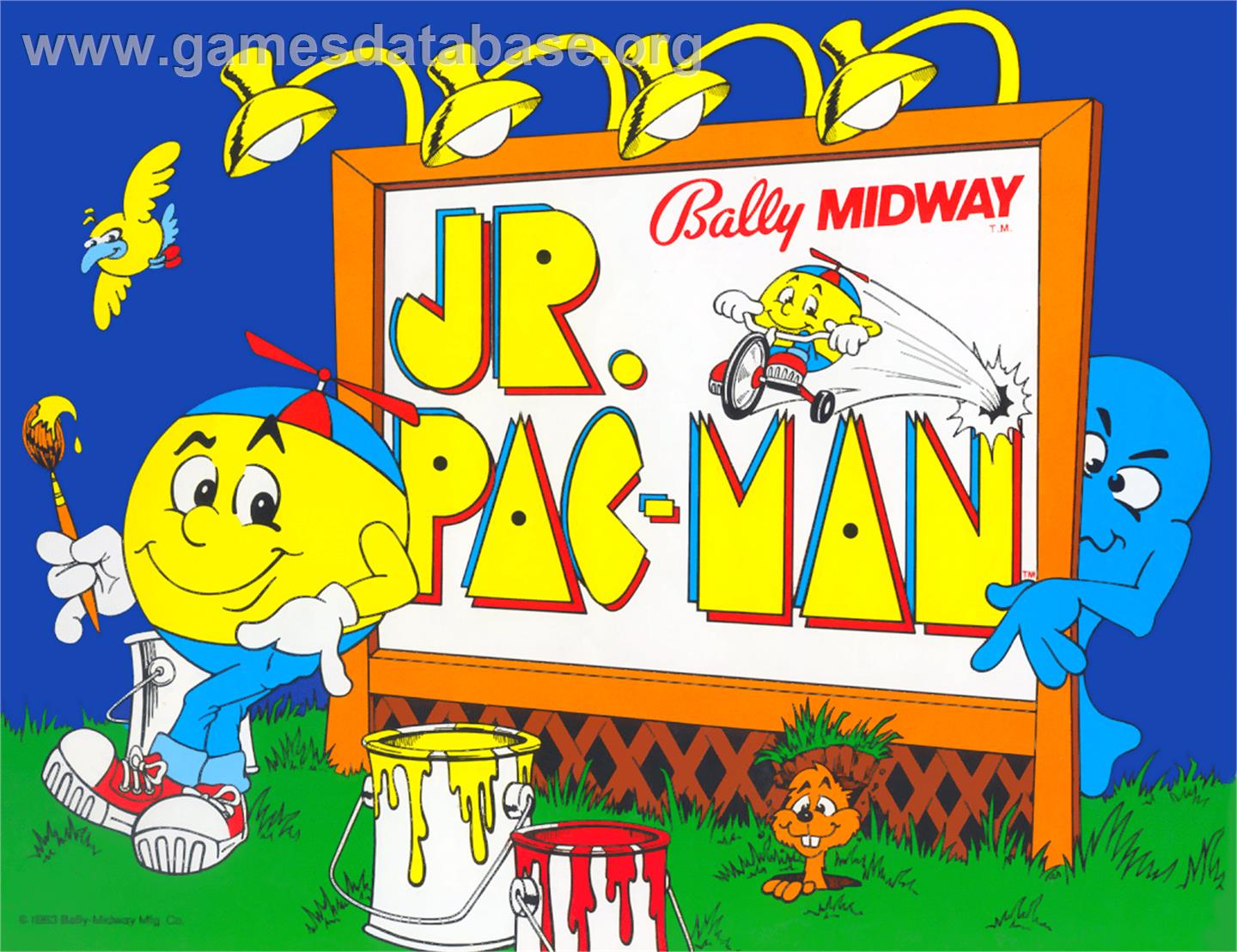 Jr. Pac-Man - Commodore 64 - Artwork - Advert