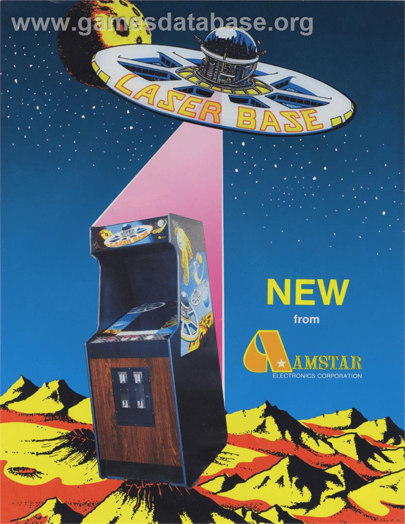 Laser Base - Arcade - Artwork - Advert