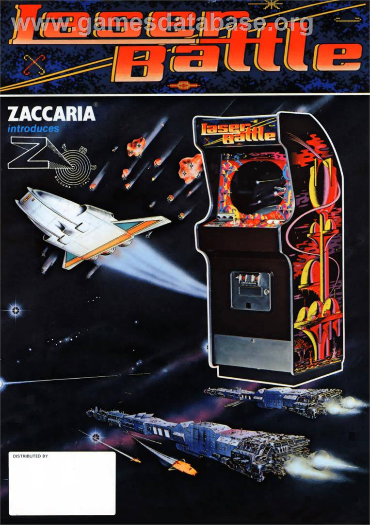 Laser Battle - Arcade - Artwork - Advert