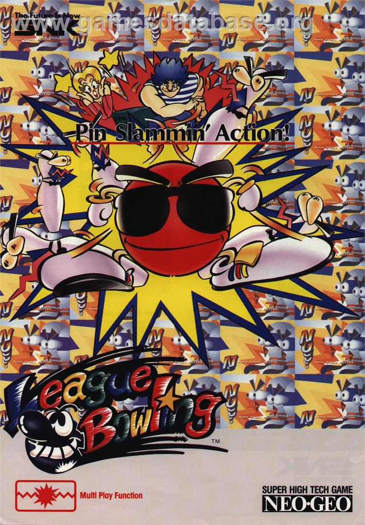 League Bowling - SNK Neo-Geo CD - Artwork - Advert
