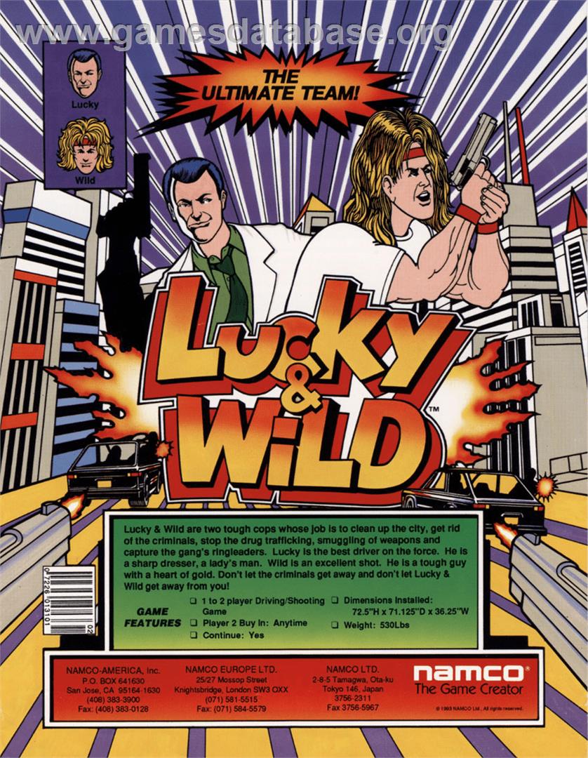 Lucky & Wild - Arcade - Artwork - Advert