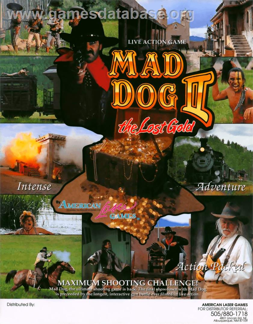 Mad Dog II: The Lost Gold v2.02 - Arcade - Artwork - Advert