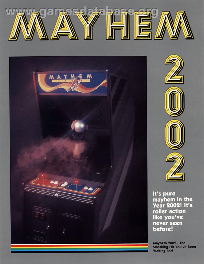 Mayhem 2002 - Arcade - Artwork - Advert