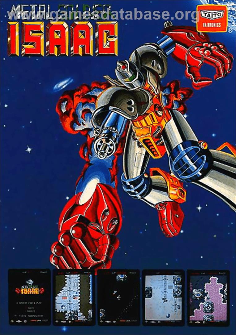 Metal Soldier Isaac II - Arcade - Artwork - Advert