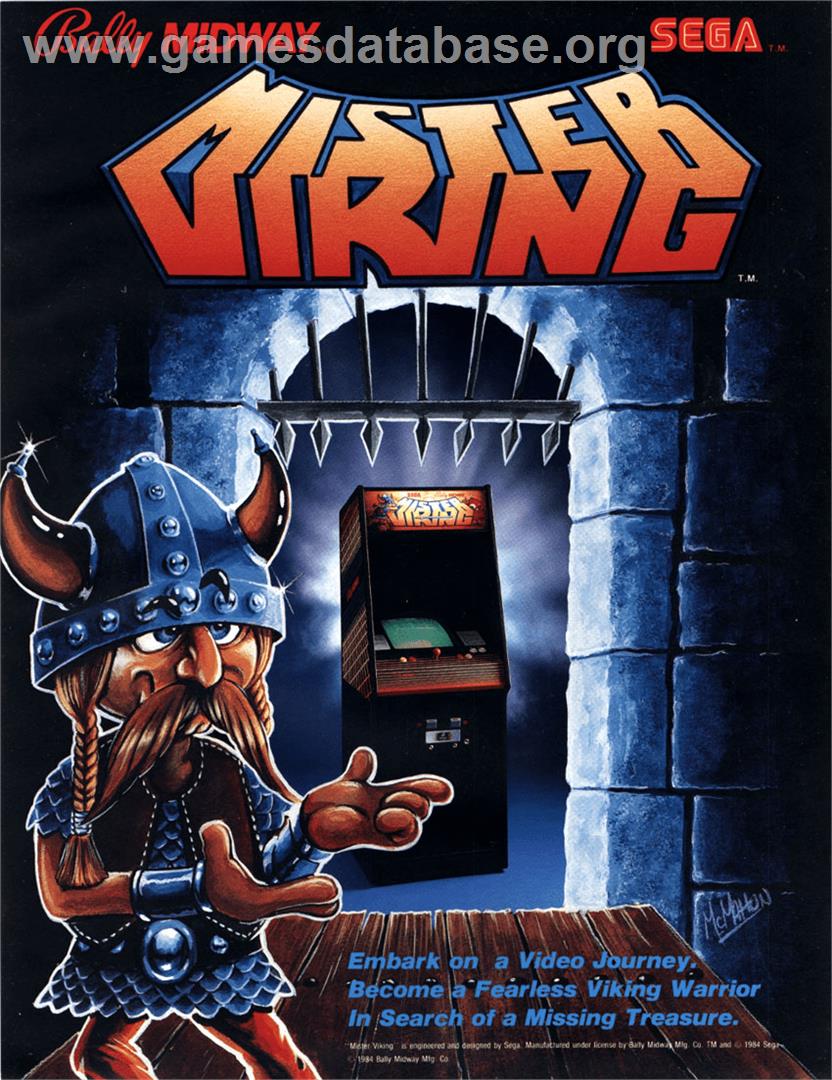 Mister Viking - Arcade - Artwork - Advert