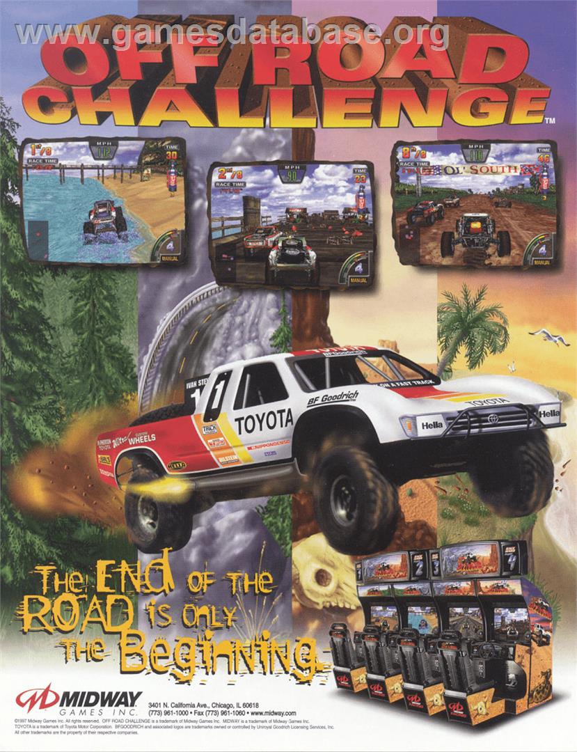 Off Road Challenge - Arcade - Artwork - Advert