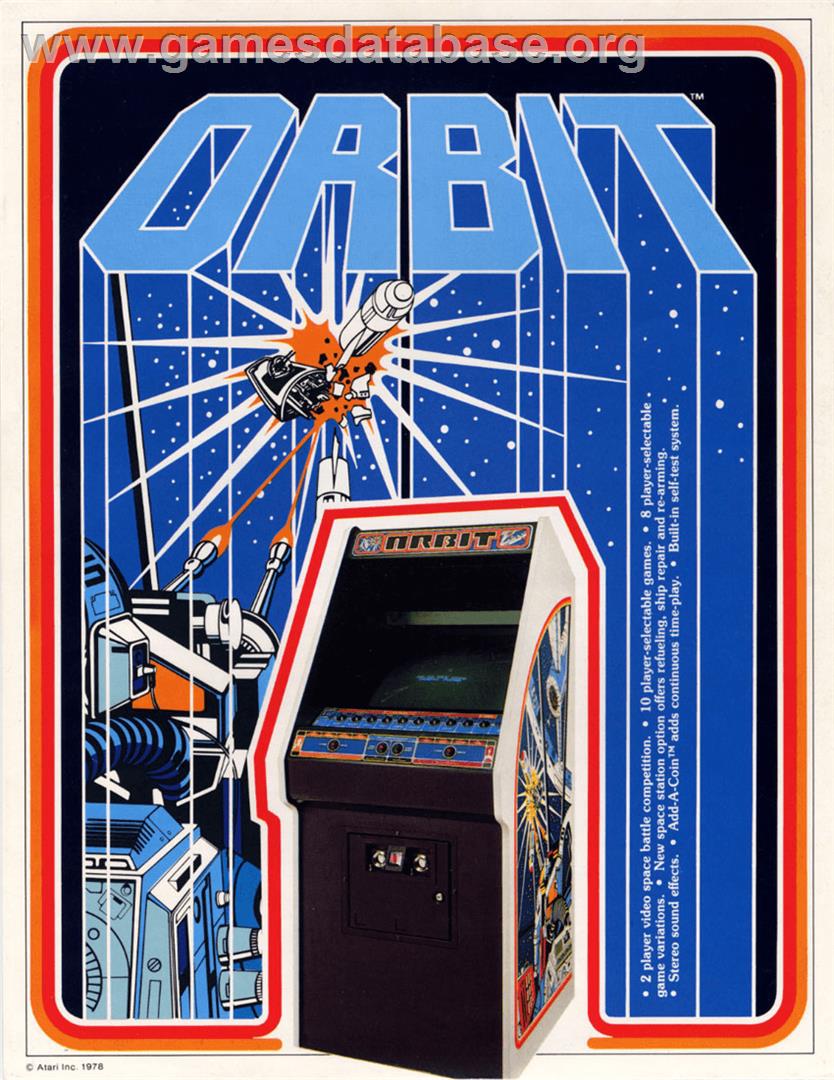 Orbit - Arcade - Artwork - Advert