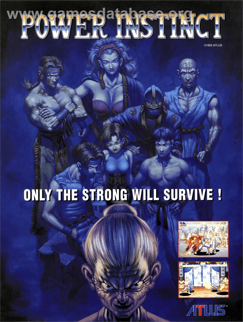 Power Instinct - Sega Genesis - Artwork - Advert