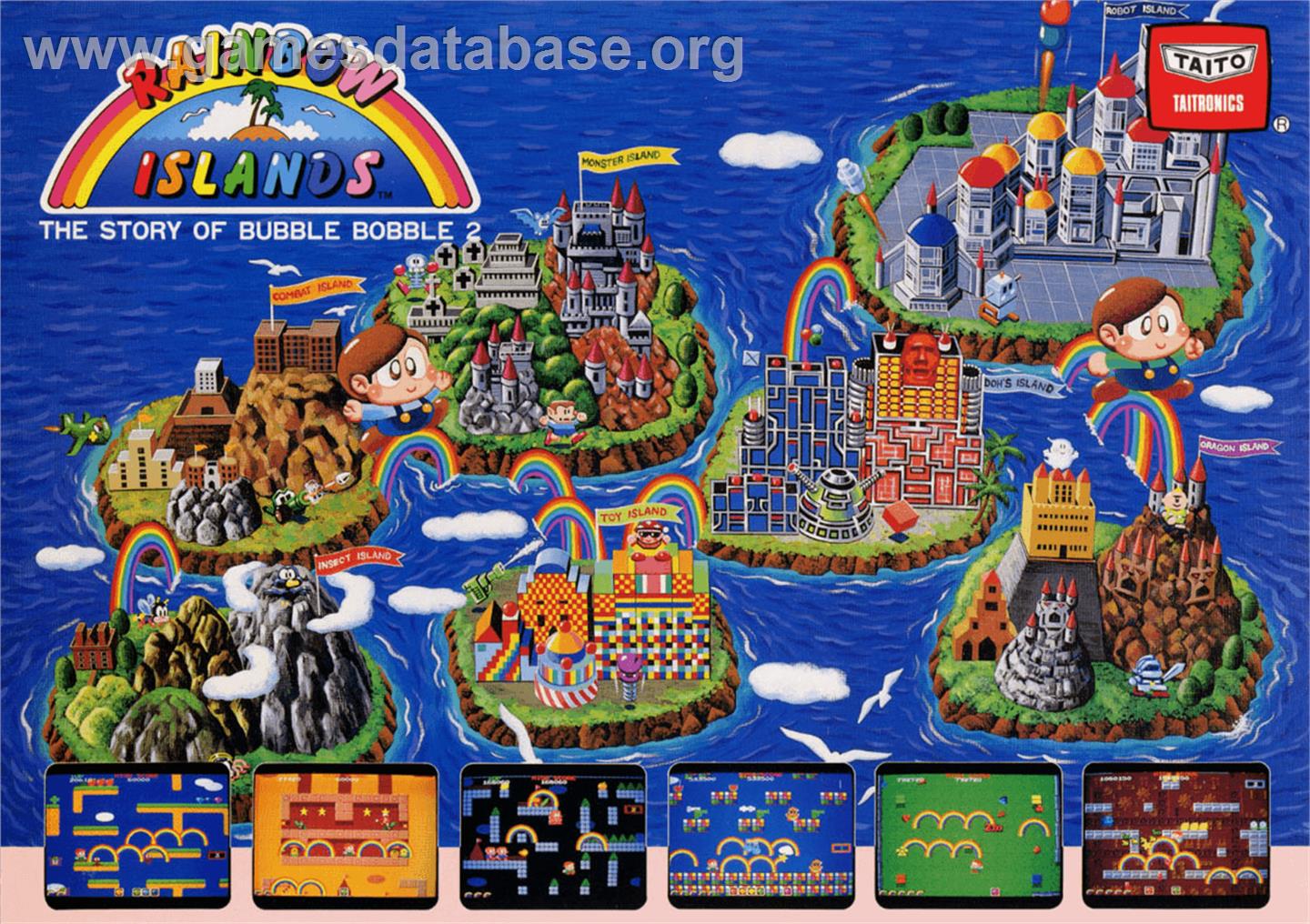 Rainbow Islands - Nintendo NES - Artwork - Advert
