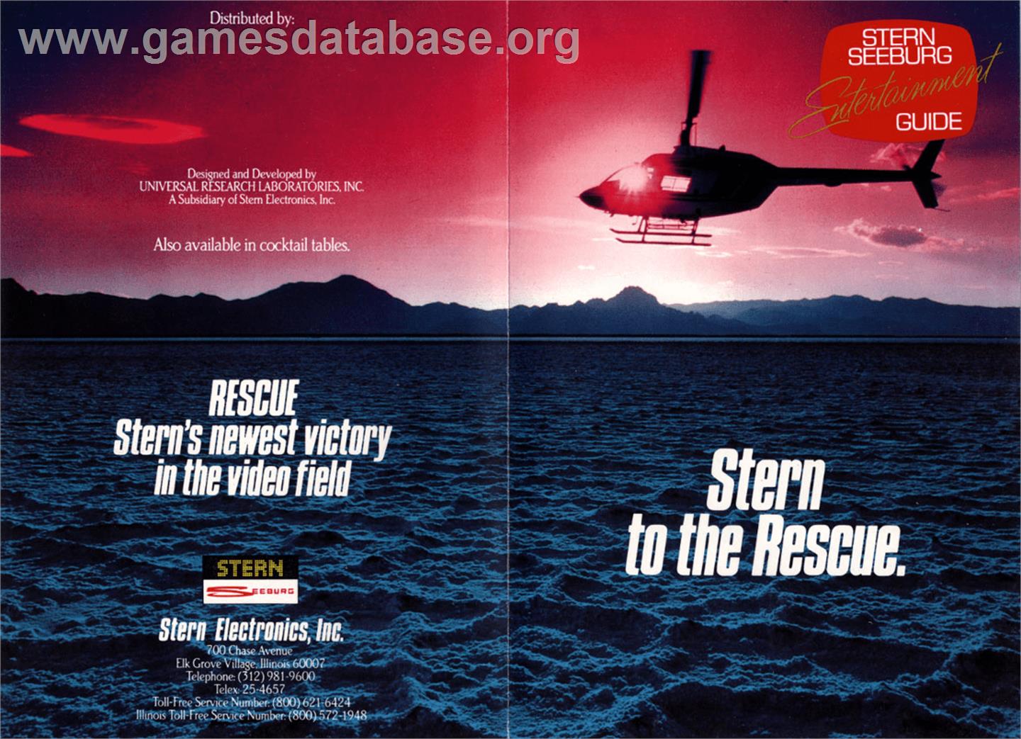 Rescue - Sinclair ZX Spectrum - Artwork - Advert